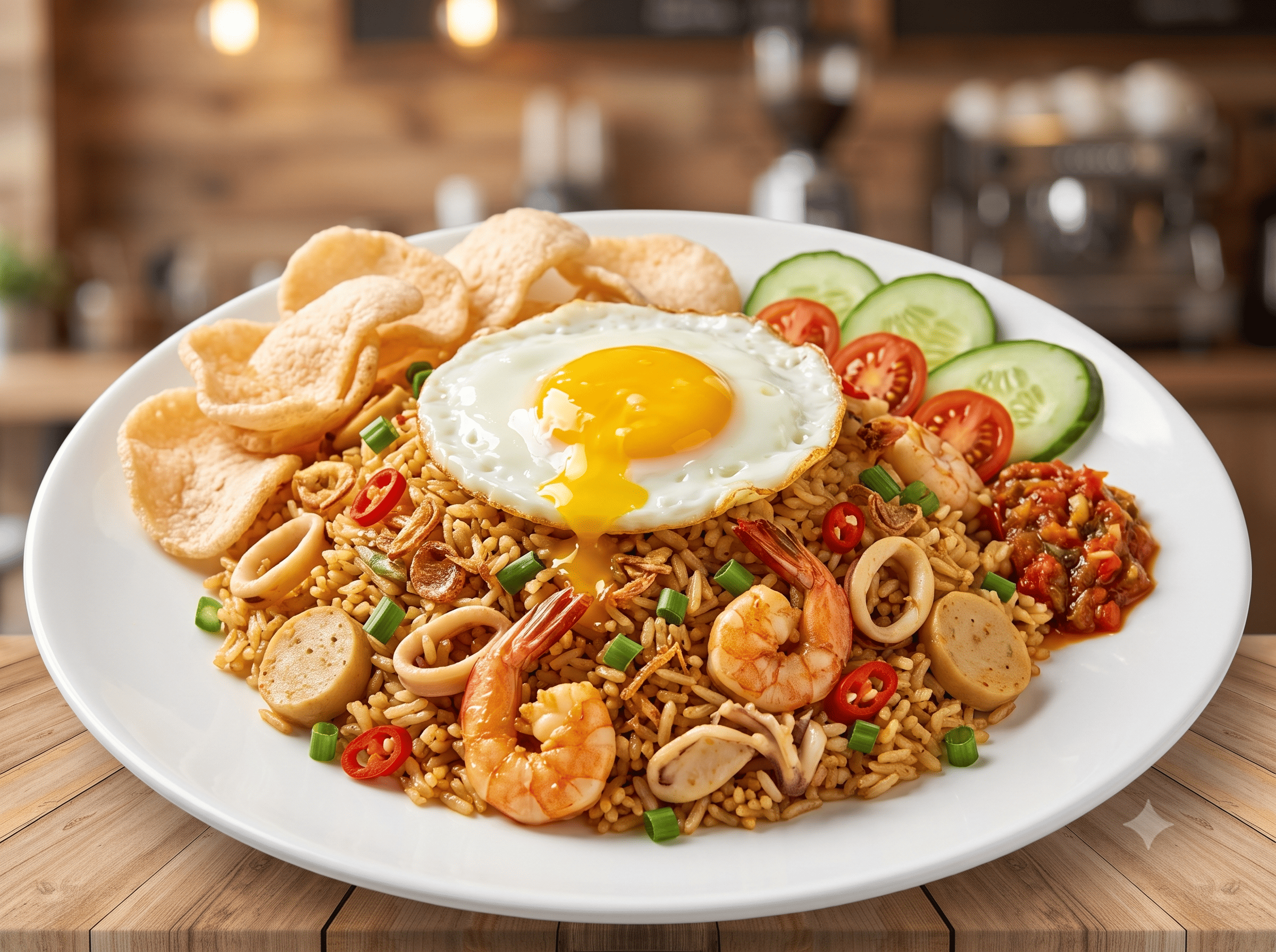 Nasi Goreng Komplit